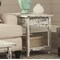 Alaterre Furniture Country Cottage End Table, Rustic White Antique Finish ACCA01WA - alternate 5
